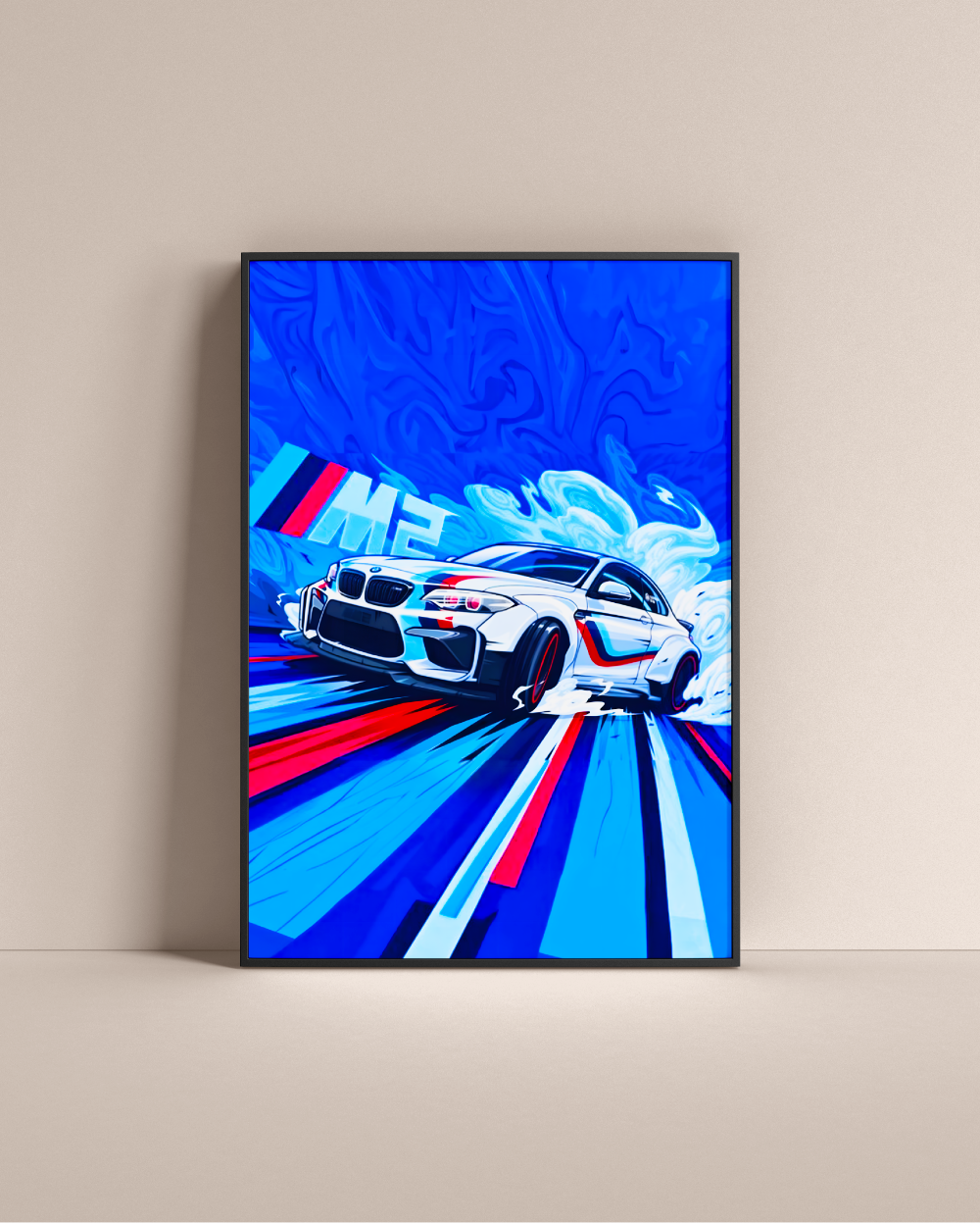 BMW M5 Sports Poster - Exclusive Wall Art for Enthusiasts