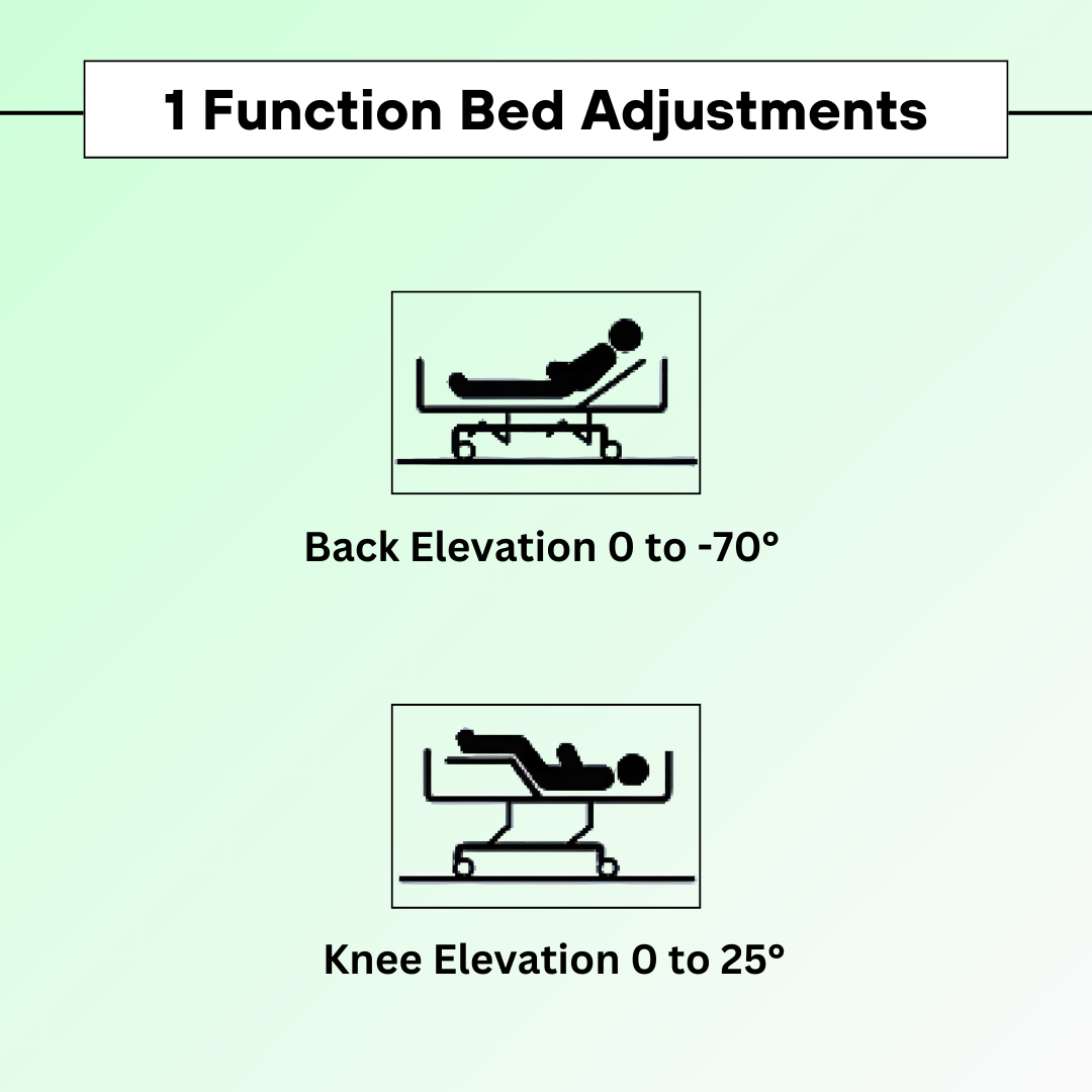 1 Function Hybrid Bed Adjustability