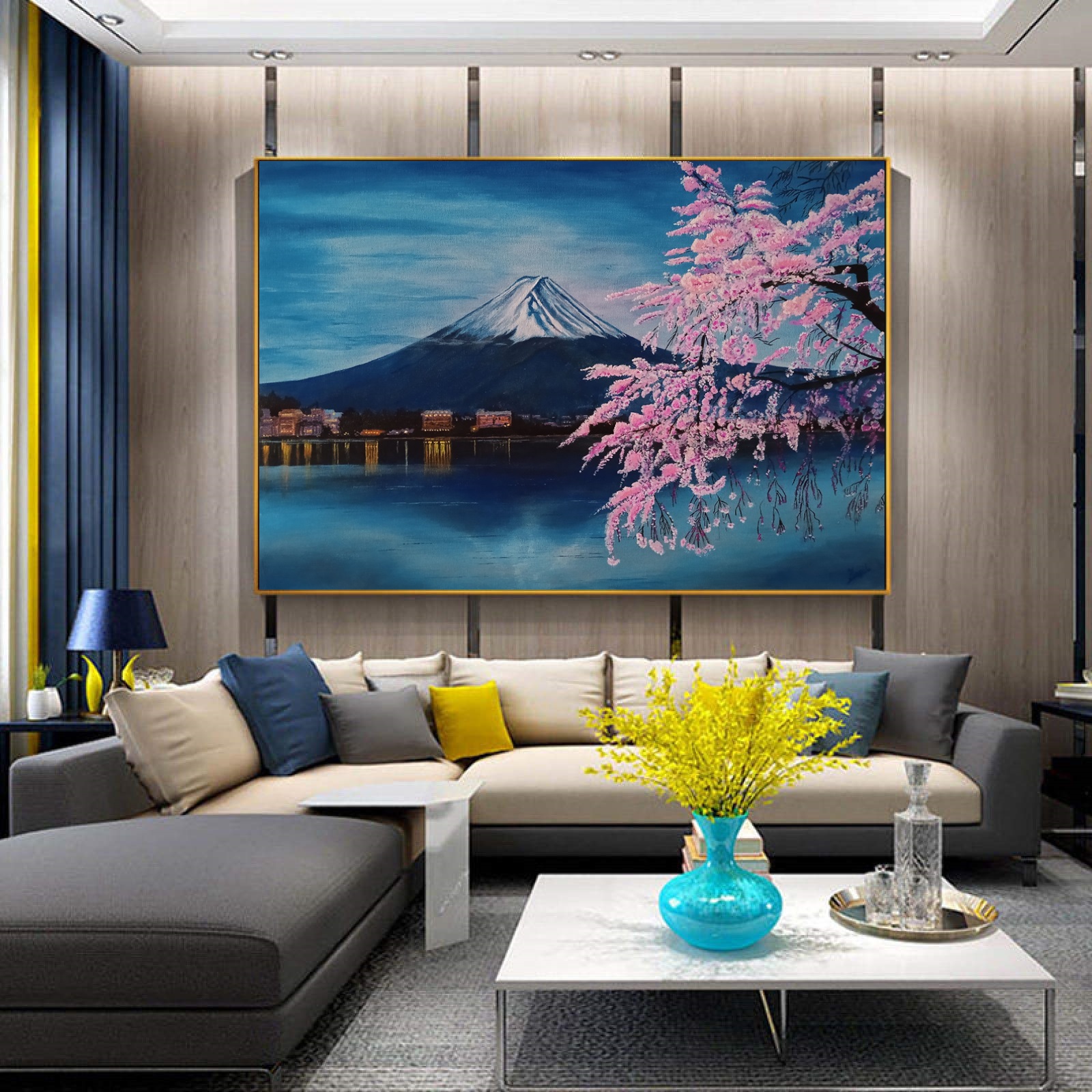 Landscape Painting - Serene Valley