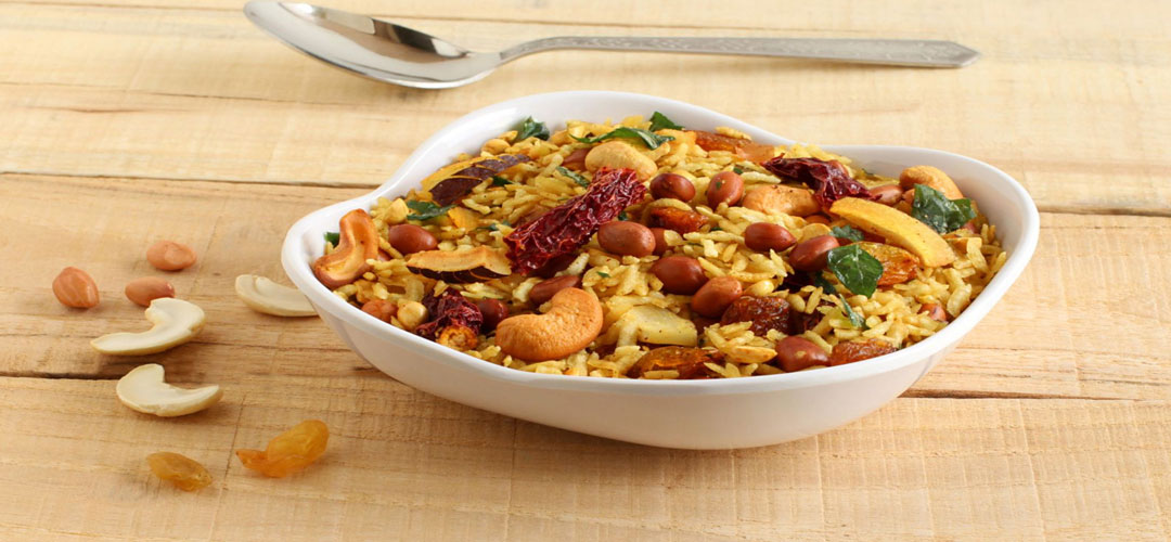 Roasted Poha Chivda