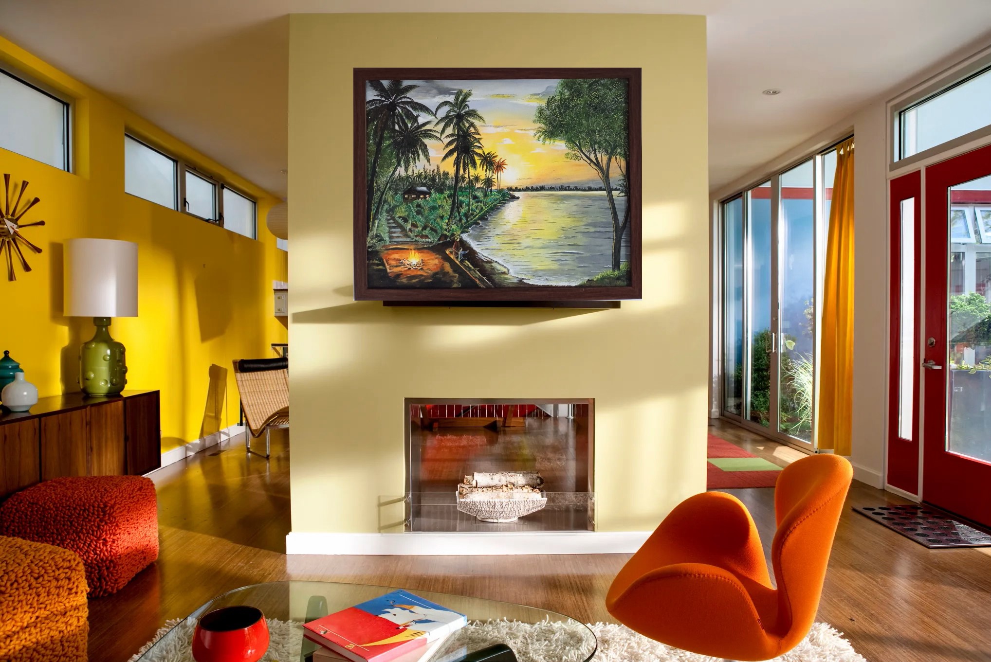 Gallery area of the studio