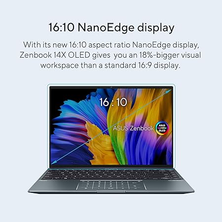 ASUS Zenbook 14X OLED, 12th Gen Intel Core i5, Thin & Light Laptop