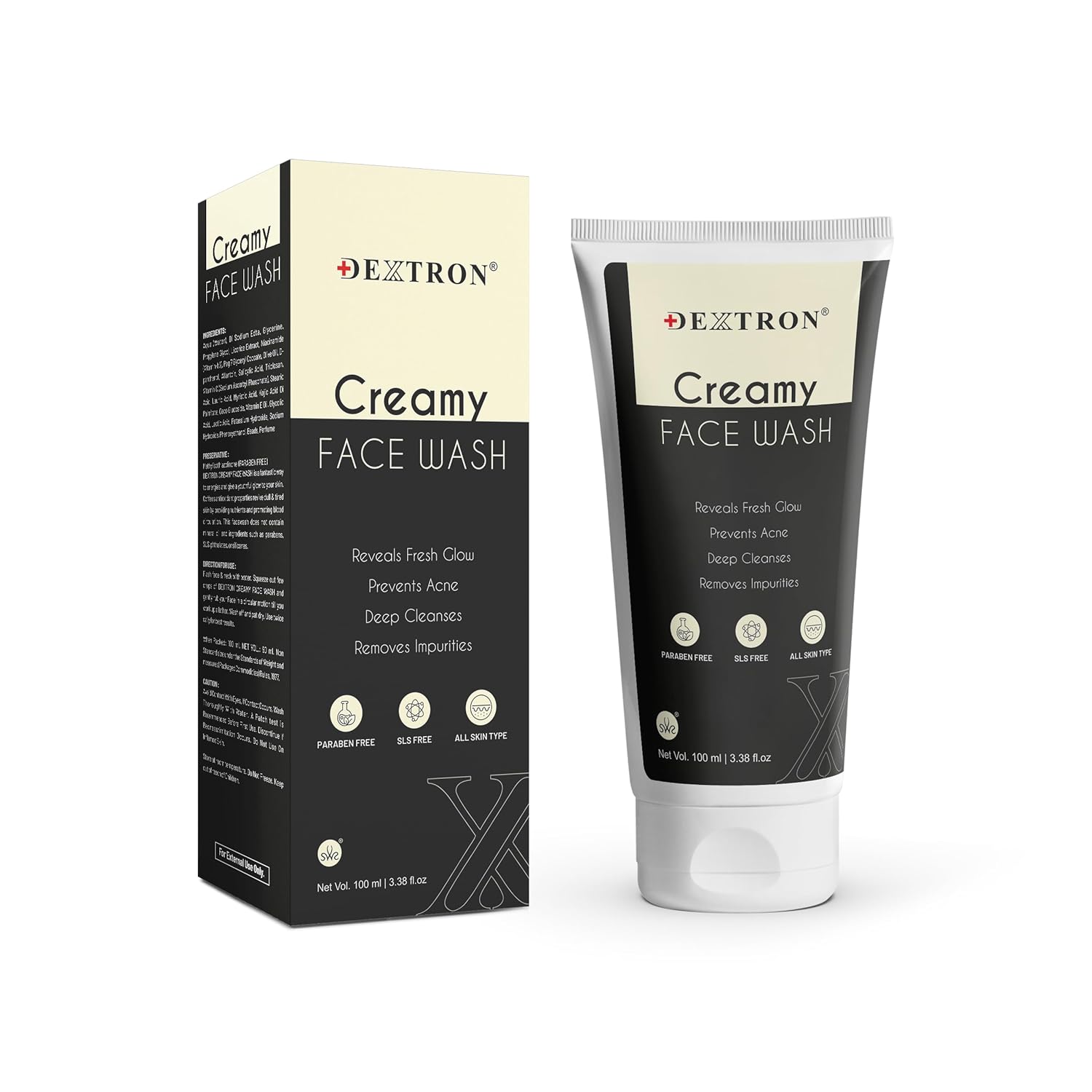 Dextron Creamy Face Wash (100ml)