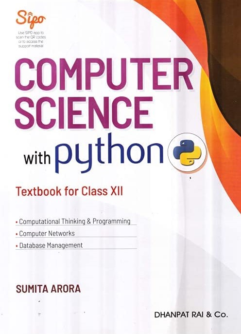 Computer Science with Python Textbook for Class 12 (2020)