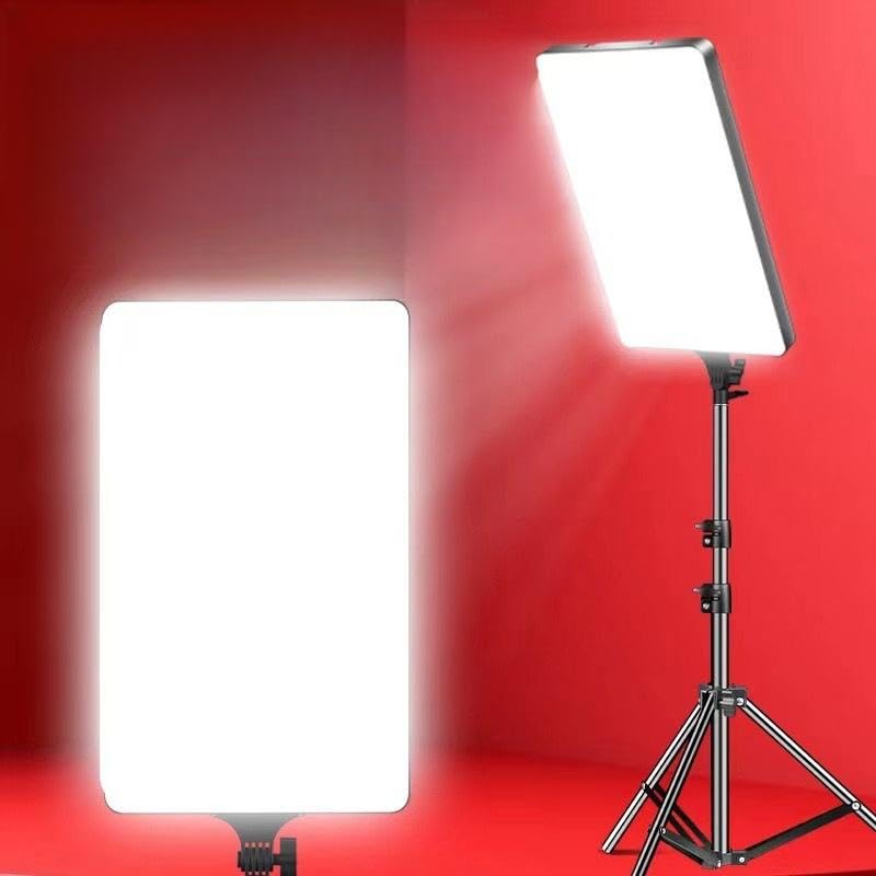 Photomax RL-32 LED Video Soft Light Panel, 100W for Studio Photography | Video Recording | Conference | YouTube,2700K-5700K CRI95+ | with Remote Control