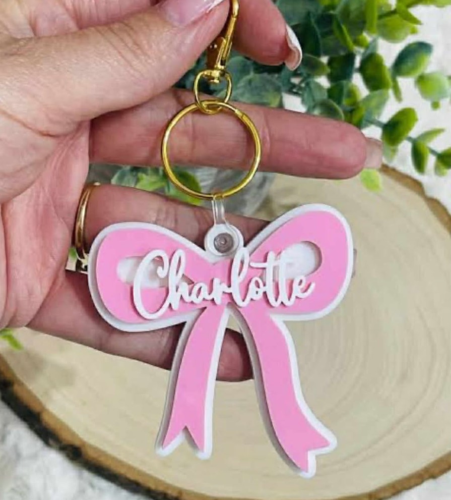 Personalized 3D Pookie Keychain