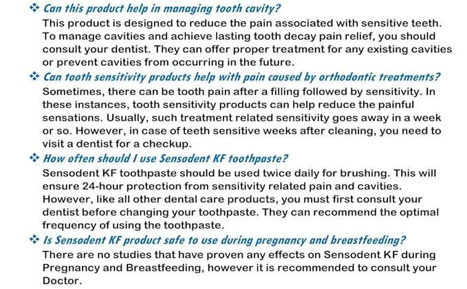Sensodent KF Cavity Protection Toothpaste – 125 g
