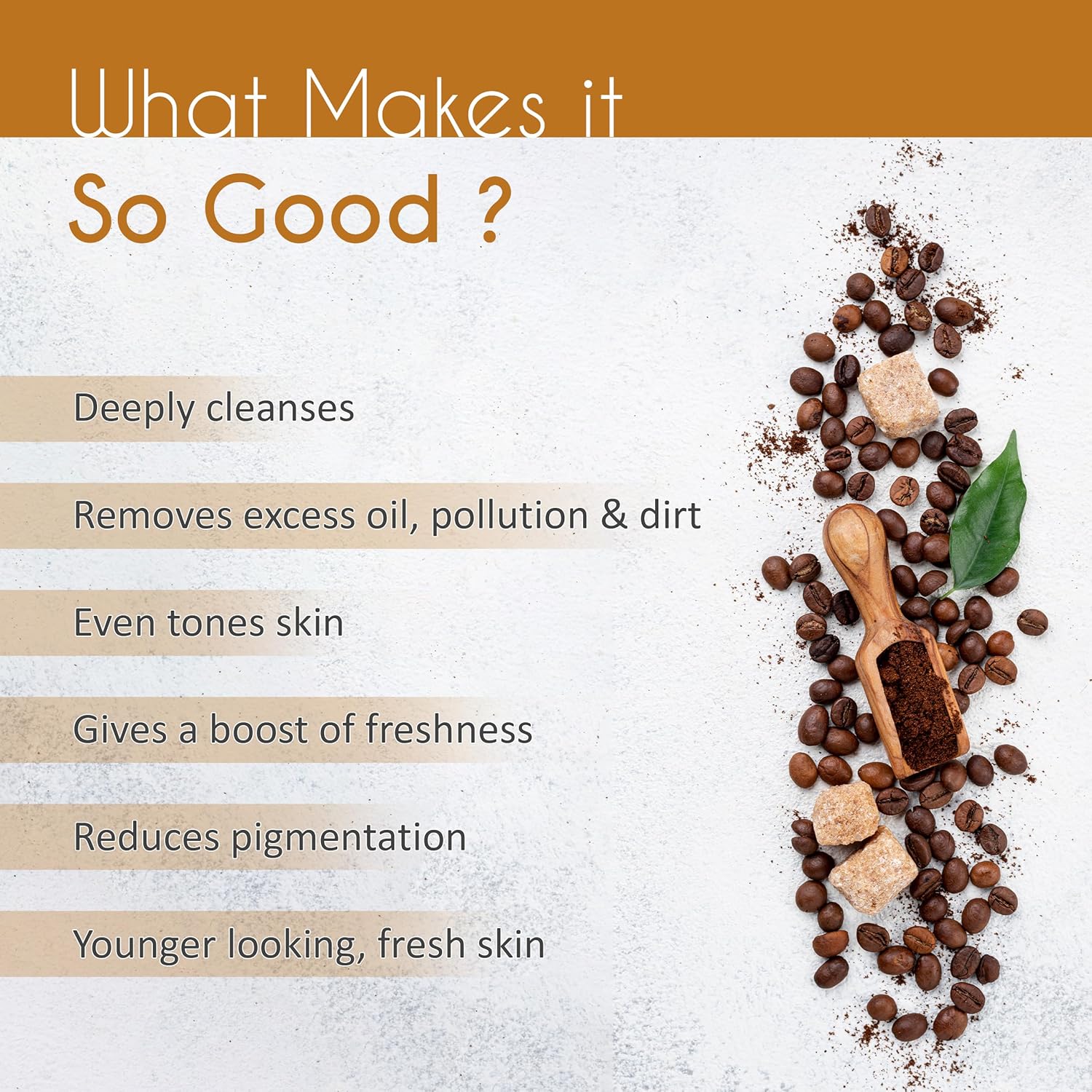Dextron Coffee Face Wash – 100ml