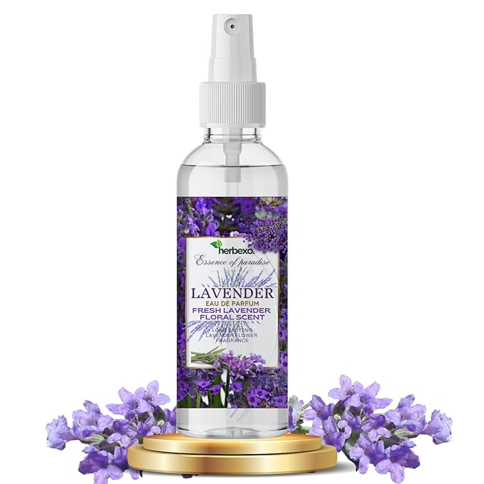 Pure Lavender Eau de Parfum 30ml – Natural Floral Petal Fragrance Spray for Women | Long-Lasting Essential Oil Scent, Elegant Gift | Deep Aromatic Scent | EDP Spray