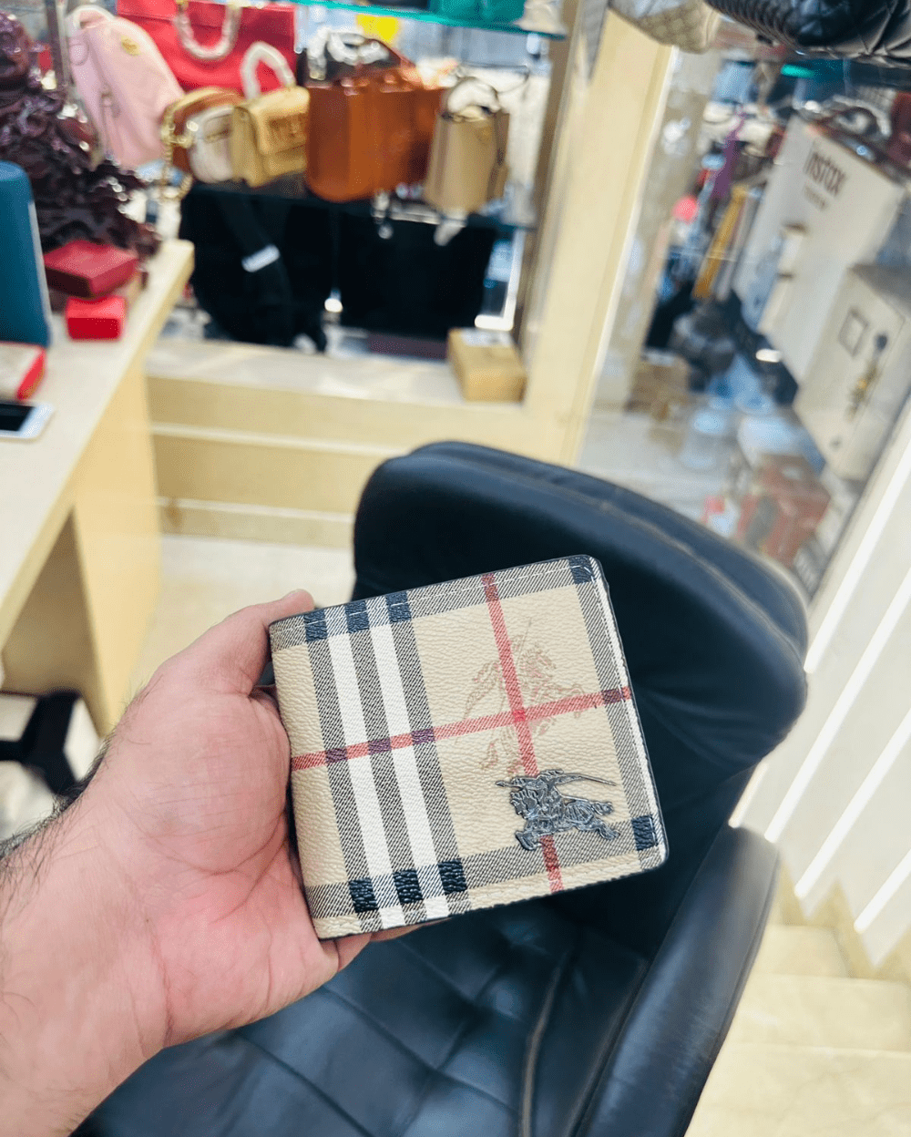 Burberry men wallet sale best sale