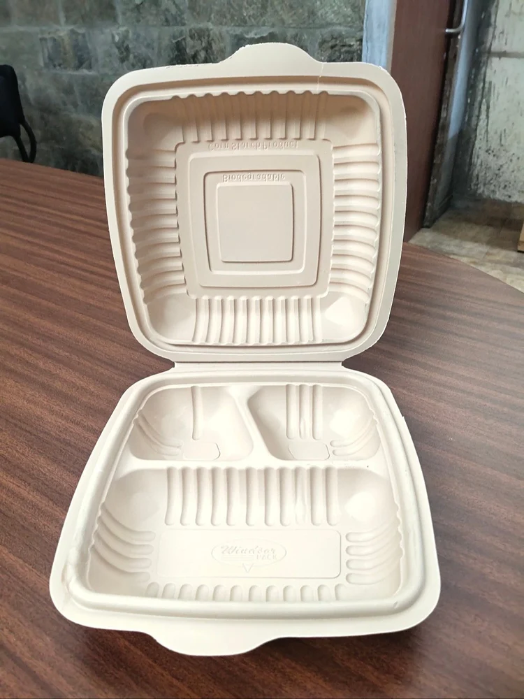 Group B Clamshell Clamshell 3Cp Box Cornstarch - Pack N Wrap Pvt Ltd(Unit Of H.K Group)