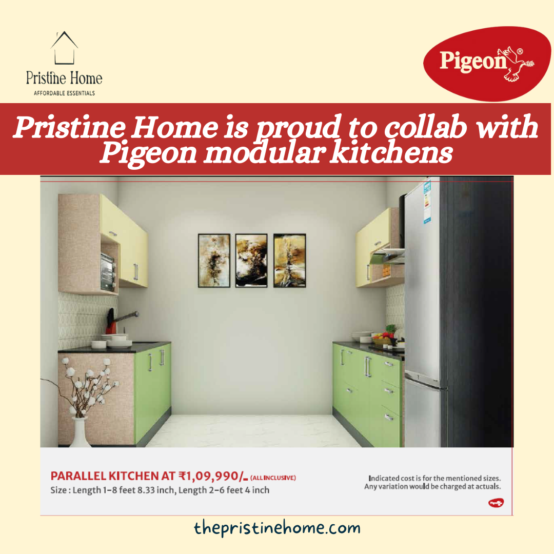 Pigoen Modular Kitchens and Pristine Home Collab Parallel