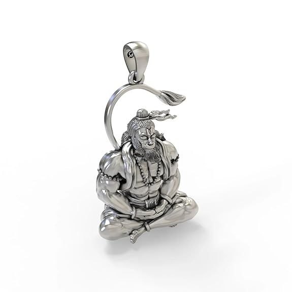 Meditating Hanuman