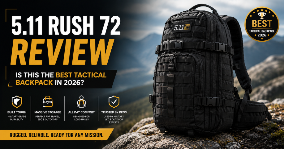 5.11 Rush 72 Review: Best Tactical Backpack in 2026