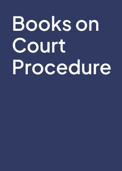 Books on Court Procedure