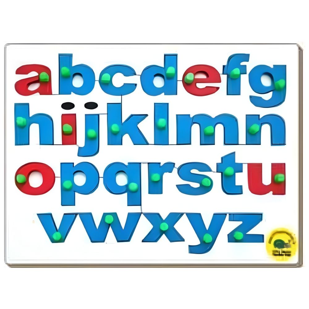Abc Lowercase Consonants+Vowels - Chotan.in (A Product of KickMark India)