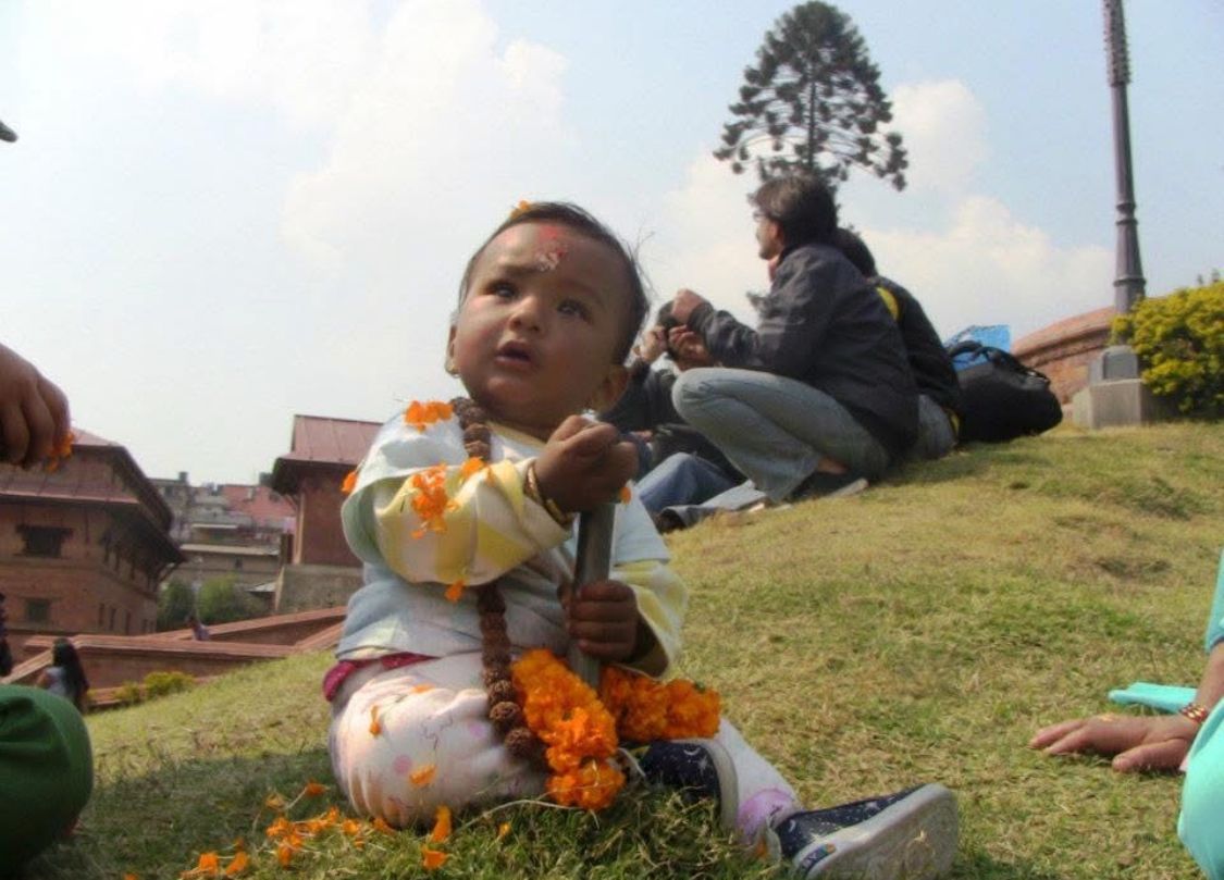 प्रायुष दाहालको बचपनको तस्बिर