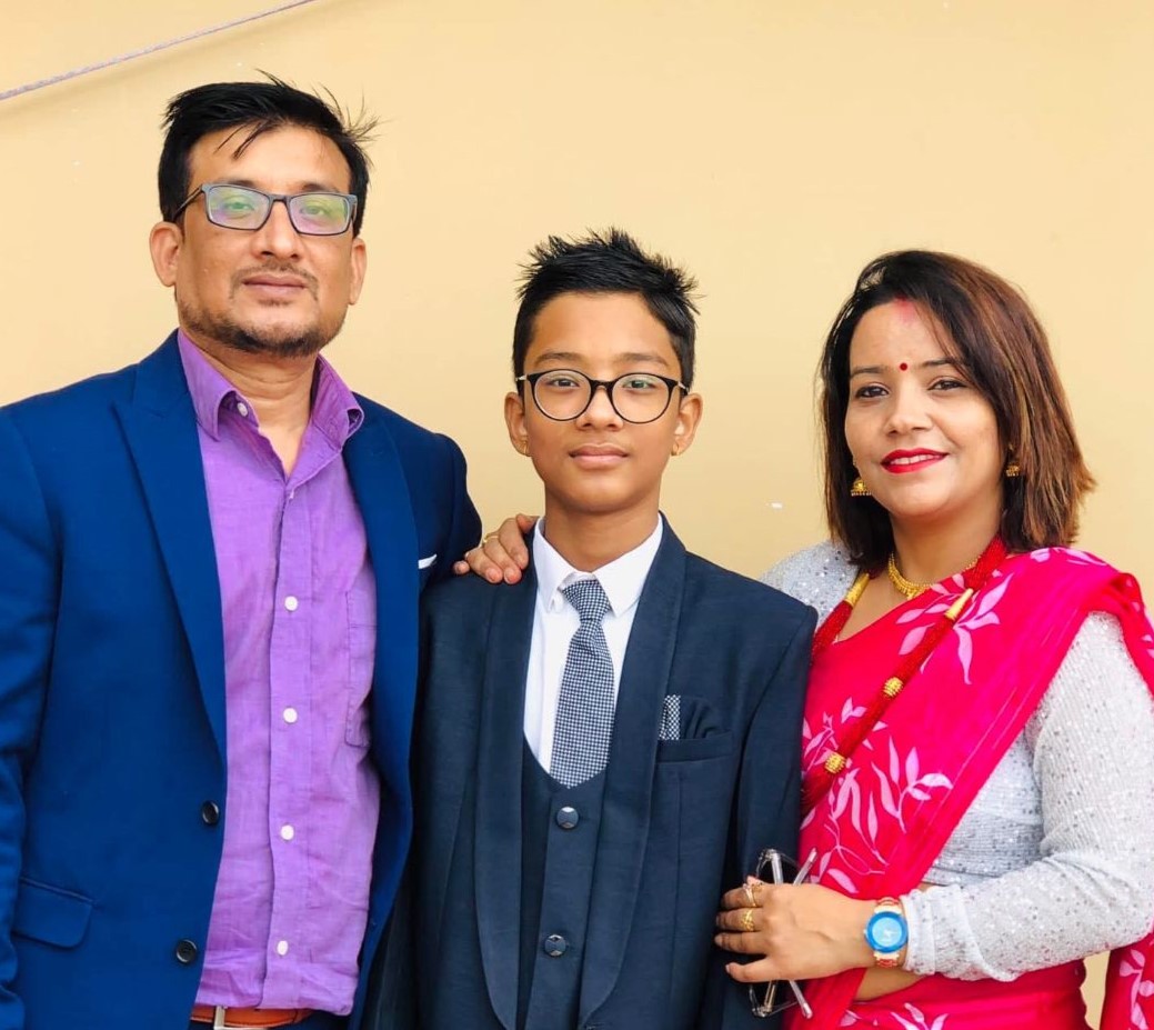 प्रायुष स्कूलमा