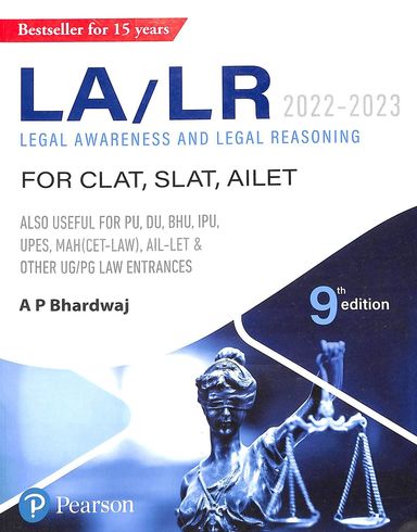 LA/LR Legal Awareness and Legal Reasoning (2022-23) for CLAT, SLAT, AILET