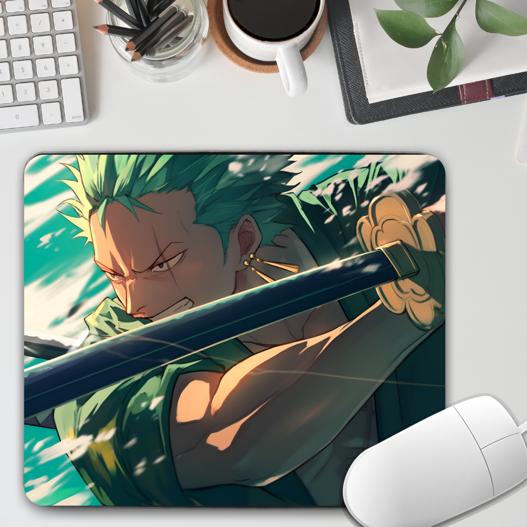 Roronoa Zoro (One Piece) - Mouse Pad - Respite Paradise
