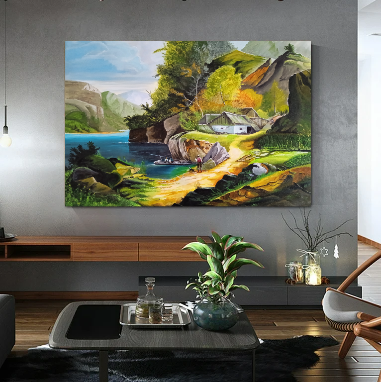 Serenity in Motion - Featured Artwork