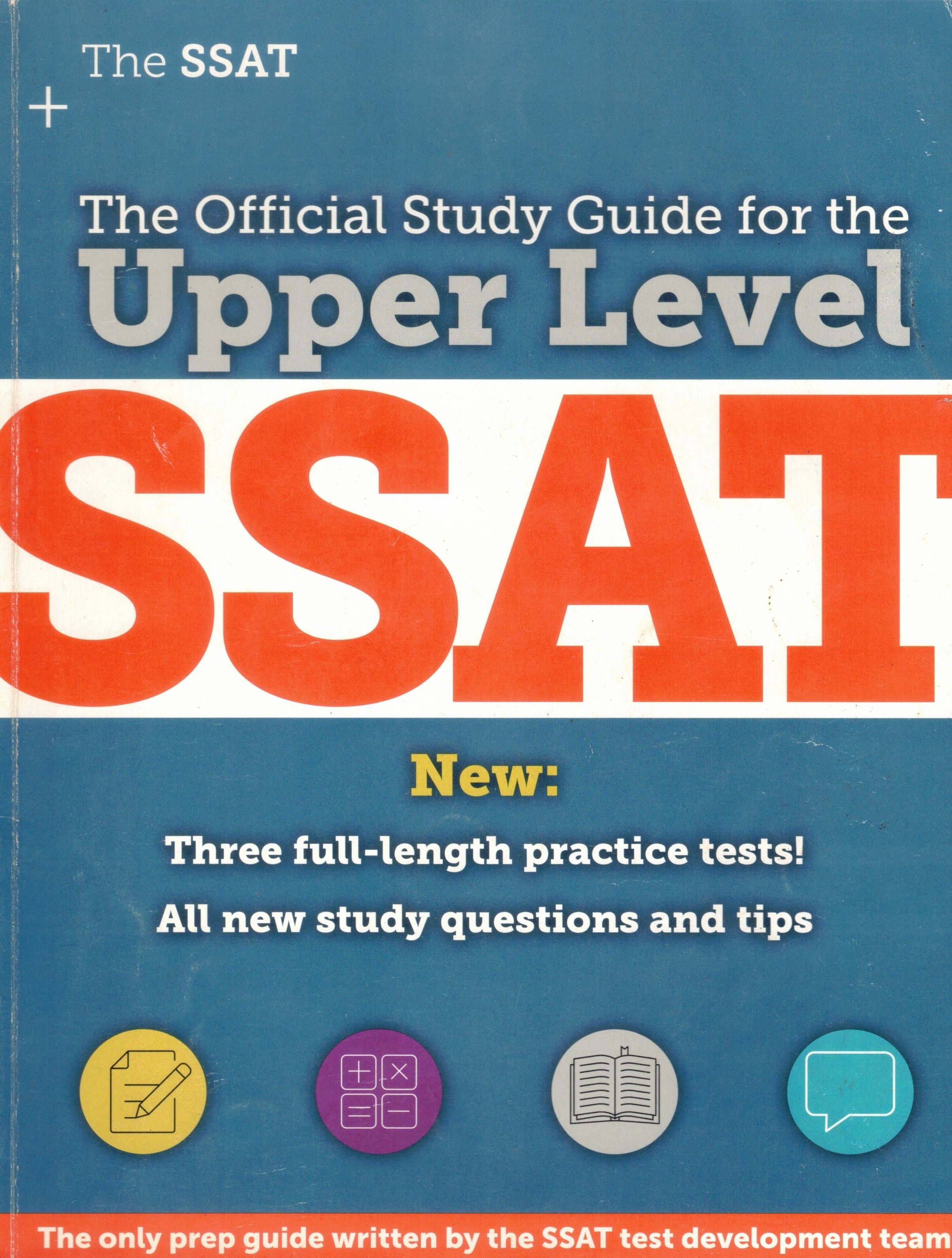 The Official Guide for the Upper Level SSAT