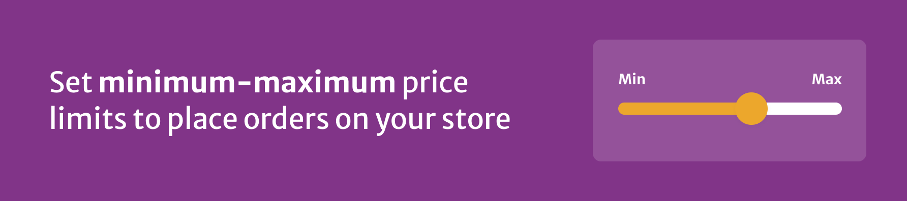 Bag Control - Set Min & Max price limits