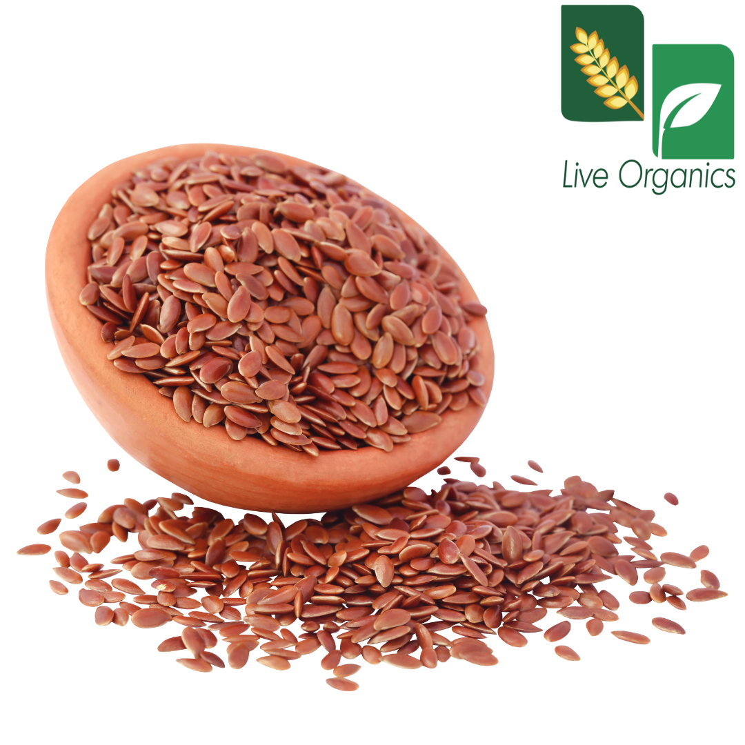 Organic & Natural Indian Flax Seeds Grown in India